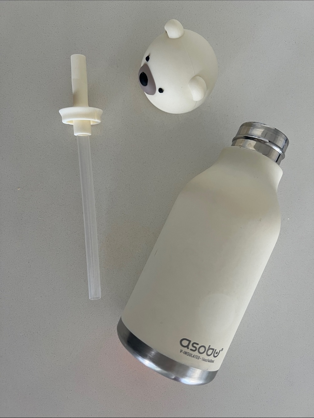 Asobu bear water bottle